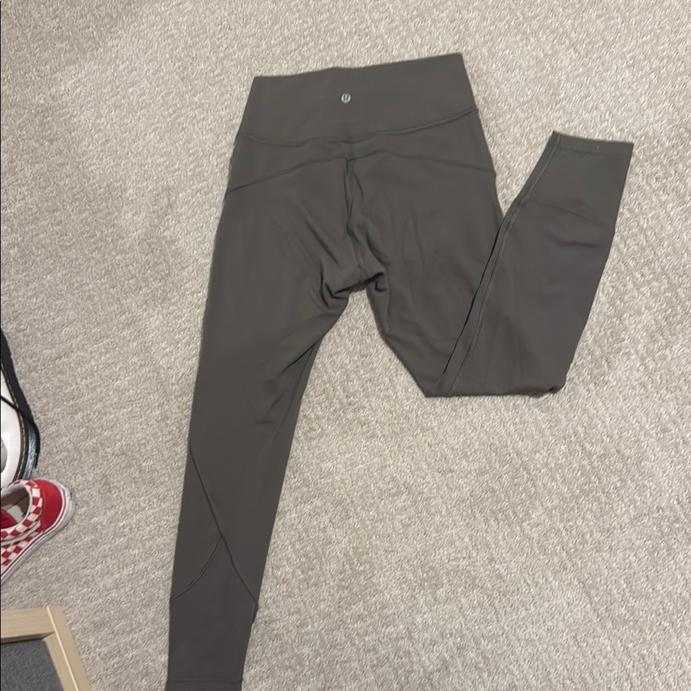 Lululemon olive High-Rise Leggings
